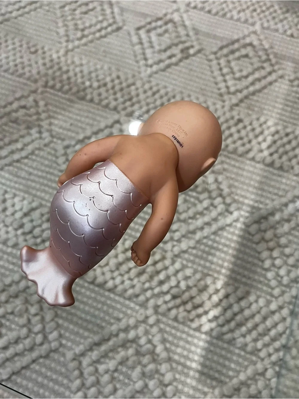 wee waterbabies pink mermaid water baby doll